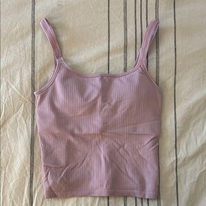 Lululemon Ebb to Street Scoop-Neck Cropped Tank Top